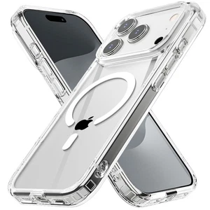 For iPhone 16e MagSafe Case Heavy Duty Shockproof Bumper Clear Protective Cover - Picture 1 of 30
