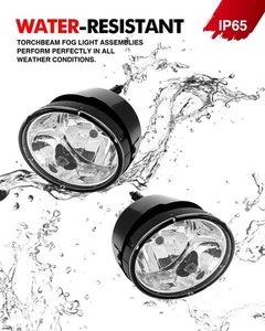 Left/Right Fog Light Assembly Halogen For 2004 Nissan Pathfinder Armada w/ Bubls - Picture 1 of 5