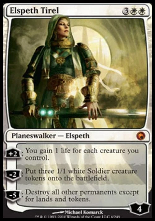 Elspeth Tirel - Medium Play MTG Scars of Mirrodin - Image 1 of 1