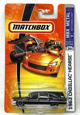 Matchbox 1963 Cadillac Hearse #30 Black MBX METAL J2371 - Image 1 of 4