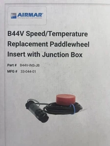 Airmar B44V-INS-JB Speed & Temp Insert for B44V w/ Junction Box - Picture 1 of 3