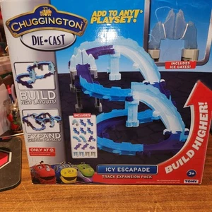 NEW Chuggington Die-Cast Icy Escapade TRACK EXPANSION PACK Add to any Playset - Picture 1 of 7