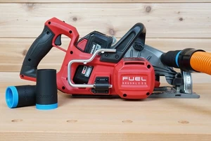 1-1/4" Shop Vac Hose Adapter for Milwaukee M18 7-1/2" Rear Handle Circular Saw - Picture 1 of 4