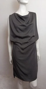 MAX&Co. MAX MARA Kleid grau tiefe Cutouts Lyocell/Viskose It44 De38/40 - Bild 1 von 10