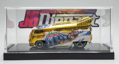 Hot Wheels Volkswagen Drag Bus JB Diecast Custom Christmas Series 2023 Estilo RLC Foto 1 de 4