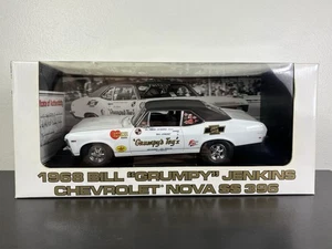 Chevy Nova SS 396 1968 Grumpy's Toy Bill Jenkins Super Stock Car 1:18 GMP 8022 - Imagen 1 de 9