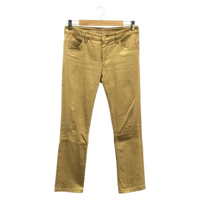 LOUIS VUITTON золото брюки хлопок б/у женщин размер 36 - Изображение 1 из 4