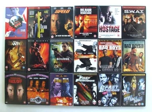 DVD Job Lot #7 Action/Thriller (Italian Job, Bad Boys, Face Off, Fast Furious) - Picture 1 of 20