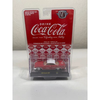 M2 Machines Coca-Cola 1960 Chrysler 300F A18 22-12 Limited Edition Diecast - Image 1 of 4