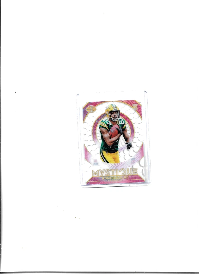 Romeo Doubs RC 172/399 Pink Acetate Green Bay Packers 2022 Illusions - Image 1 of 1