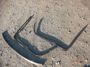 1996-2002 Mercedes-Benz W210 E430 E320 E55 AMG WINDSHIELD TRIM MOULDING CHROME - Picture 1 of 1