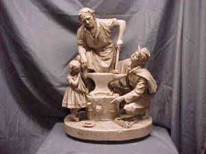 "RETURNED VOLUNTEER " John Rogers Group of Statuary 'Civil War Soldier' - Picture 1 of 8