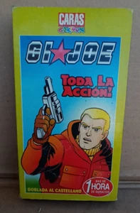 Rare Vintage VHS 80's GIJOE Cartoon in Spanish PAL-N ARGENTINA Gi-joe - Picture 1 of 12