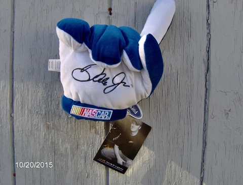 Dale Earnhardt Jr. # 1  Blue Glove New w/Tags Cover