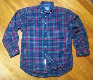 Sir Pendleton 100% Pure Wool Button Down board Shirt M Allison Tartan plaid USA - Picture 1 of 10