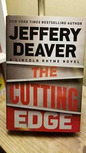 The Cutting Edge (Lincoln Rhyme #14) - Jeffery Deaver 1st Ed 1st Prnt HB DJ VGC! - Picture 1 of 12