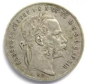 [R681] Huf 1872 KB, Franz Joseph I. (1848-1916) - Bild 1 von 2