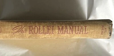 The Rollei Manual,Hardback Book, 1955 Edition - Image 1 of 3