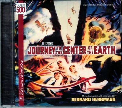 Bernard Herrmann "JOURNEY TO THE CENTER OF THE EARTH" score Varese 500 CD SEALED - Image 1 of 2