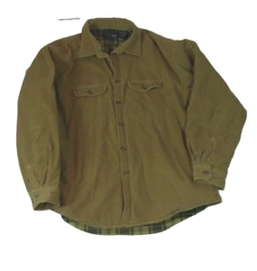Arrow Blue Jean Co Men's Workwear Fleece Lined Corduroy Tan Shacket  Size XL - Picture 1 of 12