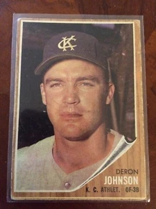 1962 Topps Deron Johnson #82 Baseballkarte - Bild 1 von 1