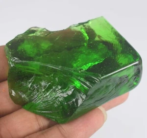 Brasilianischer olivgrüner Peridot 380,85 ct natürlicher Edelstein grob zertifiziert Y9105 - Bild 1 von 5