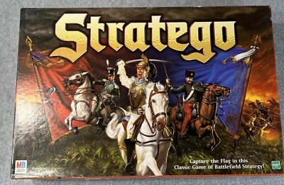 Stratego Board Game Milton Bradley Hasbro 1999 Complete Strategy Family Fun EUC - Image 1 of 4