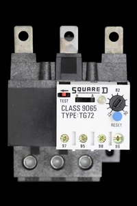 SQUARE D 72 - 90 AMP TRIPLE POLE THERMAL OVERLOAD RELAY 9065 TG72 - Picture 1 of 7