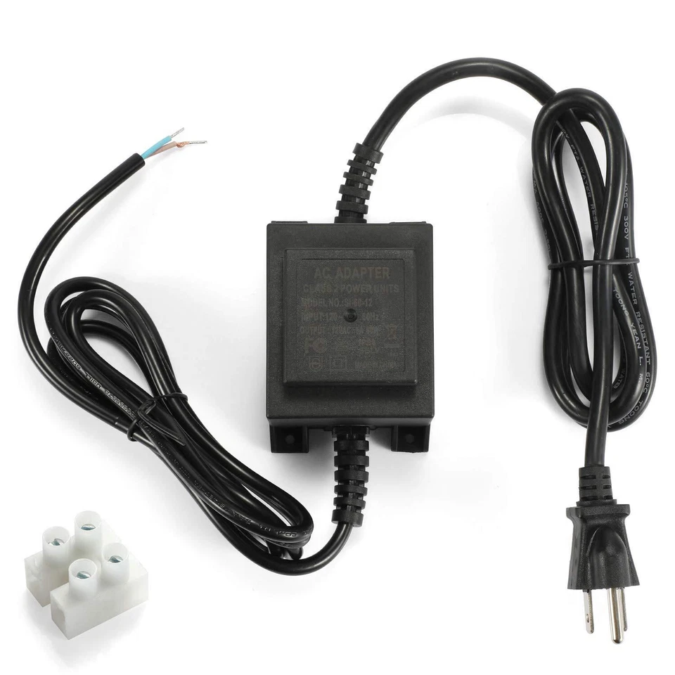 Outdoor Landscape Transformer 110/120v to AC 12v/5a 60w Low Voltage Waterproof