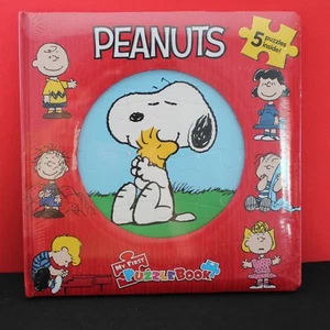 Peanuts My First Puzzle Book Snoopy 5 Puzzles Inside  BRAND NEW  Sealed - Picture 1 of 6