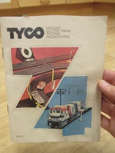 TYCO 1974-75 Catalog HO Scale Electric Trains TycoPro Racing System - Picture 1 of 7