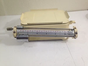 Vtg German Made Sliding Kitchen Scale Farmhouse Décor Feinpruf Gottingen - Picture 1 of 8