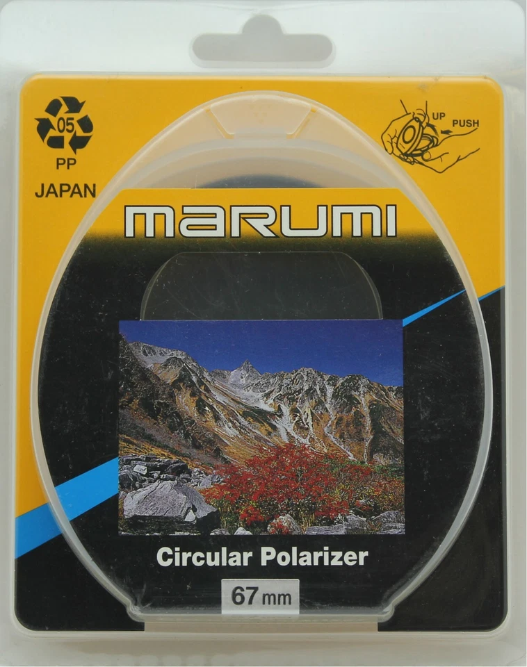 NEW Marumi Circular Polarizer 58mm,62mm,67mm Japan Camera Lens Filter - Image 1 of 1