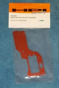 HPI 101218 Radio Tray Orange Bullet ST 3.0 / MT 3.0 WR8 Bullet Nitro Series - Picture 1 of 3