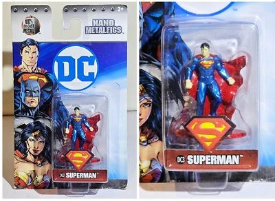 Figura de metal fundido a presión de 2" DC Comic Nano Metalfigs SUPERMAN DC3 2017 ¡Sellada NUEVA! Foto 1 de 4
