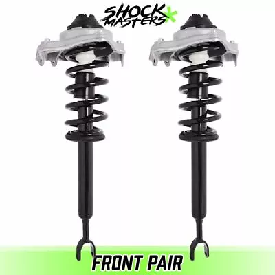 Front Complete Strut Coil Spring Assemblies Pair for 2005-2011 Audi A6 - Image 1 of 4