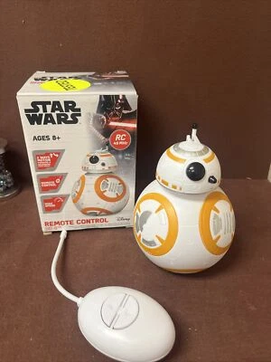 Droide de control remoto Disney Star Wars BB-8 RC - Probado - E Foto 1 de 4
