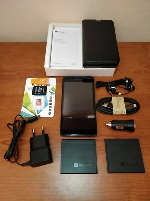 NOKIA LUMIA 535 BLACK 5 MEGAPIXEL 5.0" HSDPA WIFI GPS RADIO WINDOWS PHONE - Immagine 1 di 4