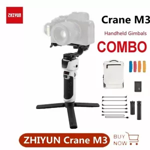 Zhiyun Crane M3 Combo 3-Axis Handheld Gimbal Stabilizer for Mirrorless Cameras - Picture 1 of 11
