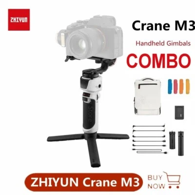 Zhiyun Crane M3 Combo 3-Axis Handheld Gimbal Stabilizer for Mirrorless Cameras - Image 1 of 4
