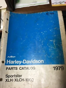 HARLEY-DAVIDSON ORIGINALTEILEBUCH ZUM RESTAURIEREN REPARATUR VON HDs GEBRAUCHT GEN HD - Bild 1 von 7