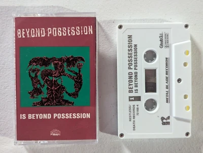 BEYOND POSSESSION 1986 First Press Cassette Tape Dr. Know Cryptic Slaughter DRI - Image 1 of 3