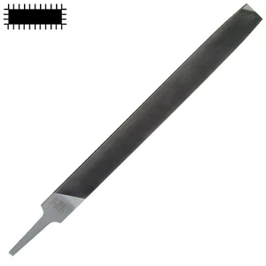 2pcs Bahco Mill Bastard File 8" Single Cut 44 TPI #1-143-08-1-0 Single Cut Edges - Picture 1 of 1