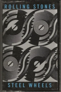 THE ROLLING STONES ~STEEL WHEELS 1989 ROLLING STONE RECORDS (OCT 45333) CASSETTE - Picture 1 of 7