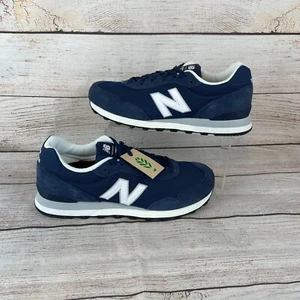 New Balance 515 V3 Mens Sz 10.5B Sneakers Navy Blue White Suede - Picture 1 of 9