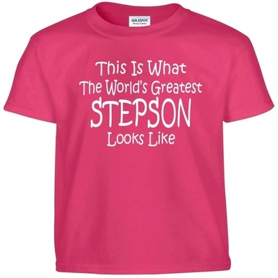 Camiseta Worlds Greatest STEPSON Camiseta Juvenil o Adulto    Foto 1 de 3