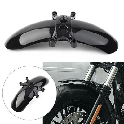 Guardabarros delantero corto para motocicleta Hugger Fit Harley Forty Eight 2010-2015 Foto 1 de 4
