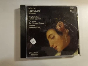 CD. Hector Berlioz. Nuits d'été. Herminie. B Balleys M Delunsch. Ph Herreweghe. - Imagen 1 de 3