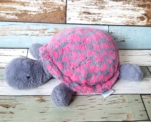 JELLYCAT London Pink Tootle Tortoise Turtle Pink Gray Plush Stuffed Animal Toy - Picture 1 of 8