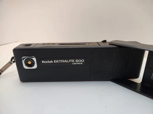 Vintage 1980s Kodak Ektralite 500 Camera w/ Electronic Flash & Undeveloped Film - Picture 1 of 12